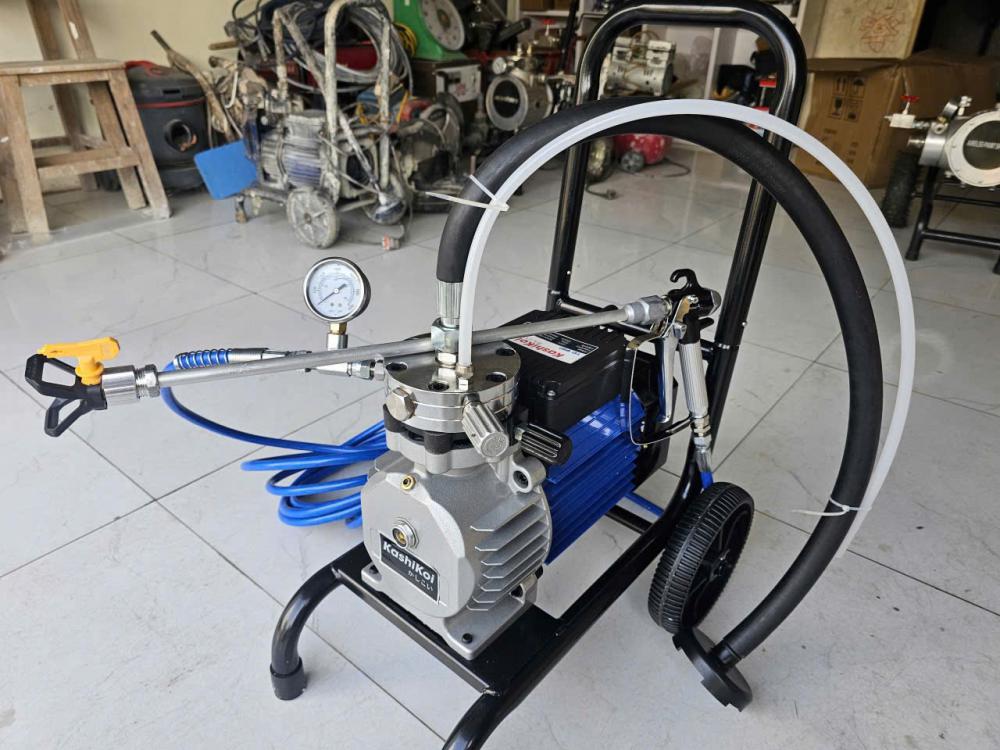 Máy phun sơn KASHIKOI TĐ 990 Nhật Bản đầu inox